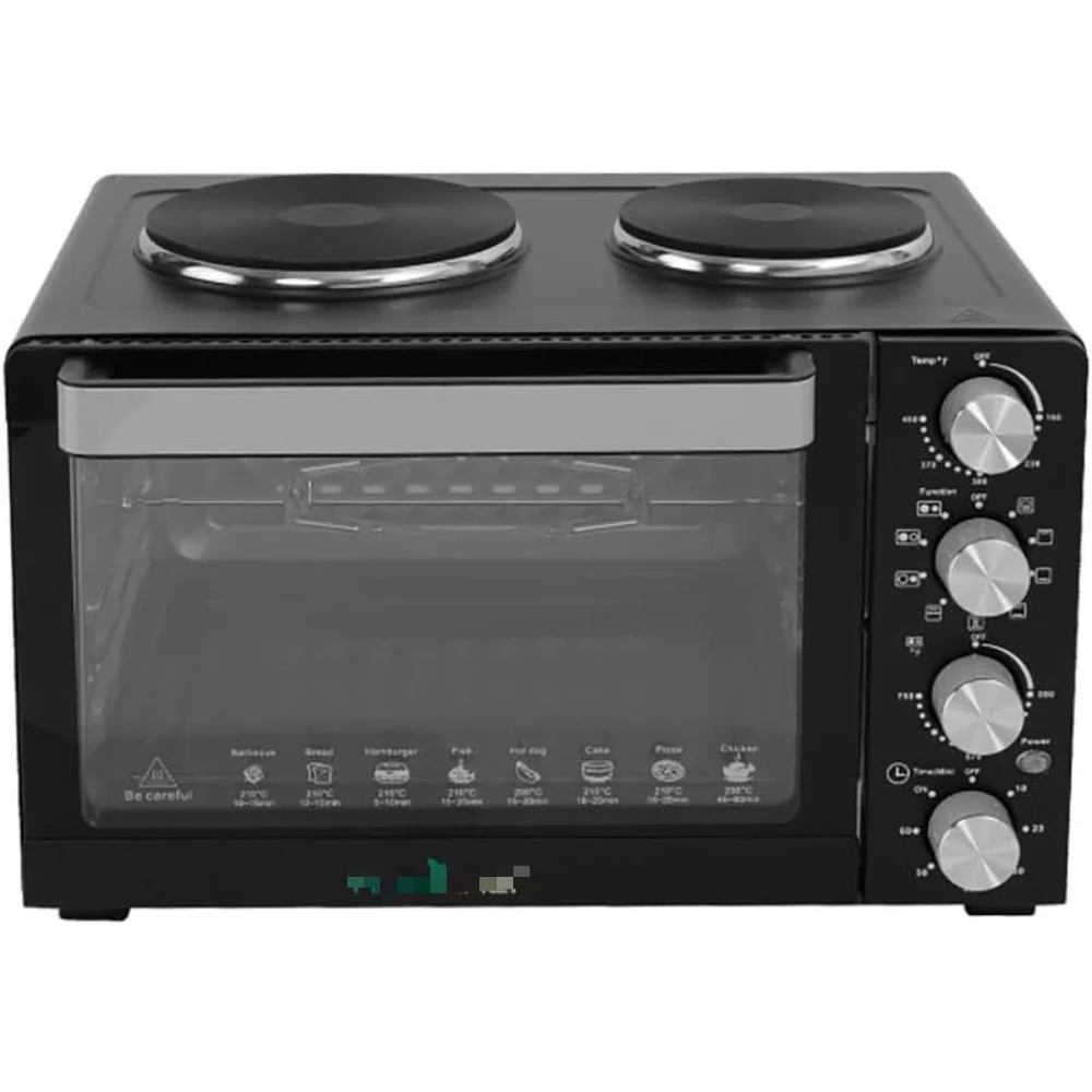 

% 30 литров кухонная конвекционная печь — турбо-топ мощностью 1400 Вт, жаровня гриля с грилем, стойка для гриля