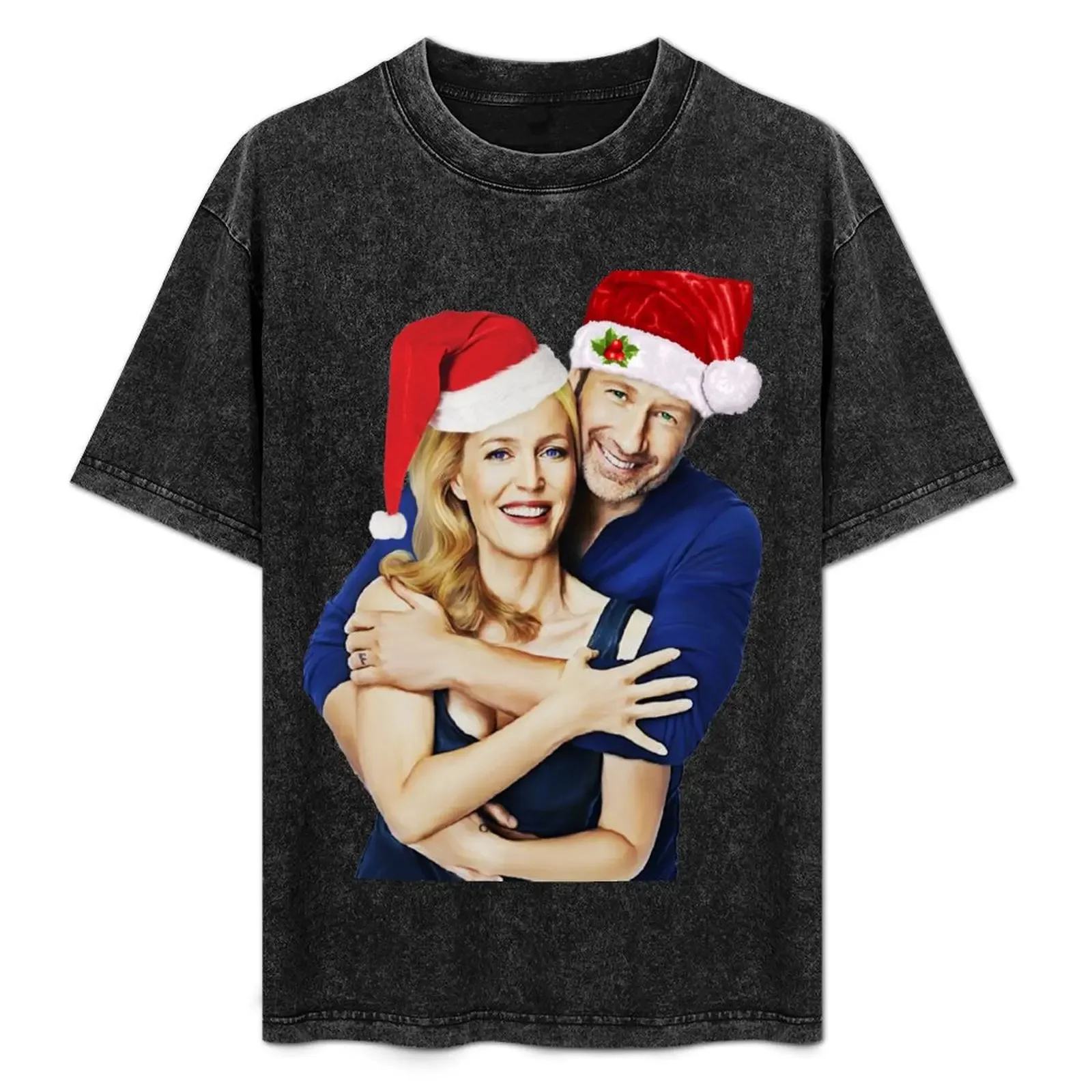

Gillian and David - Christmas edition T-Shirt Quick Dry Fishing T-Shirt