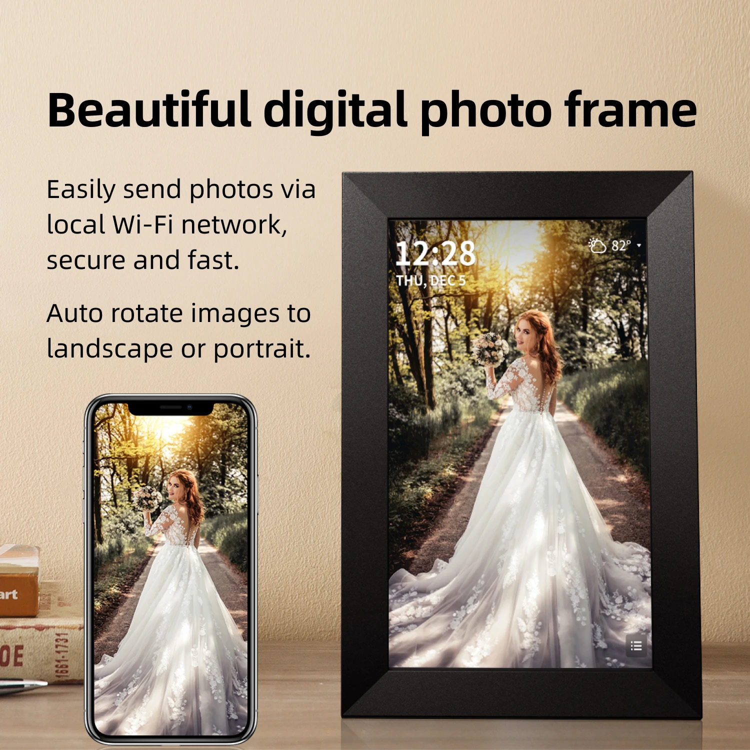 Calendário Digital com Tela Se - Digital Photo Frame Wifi avaliação e preço
