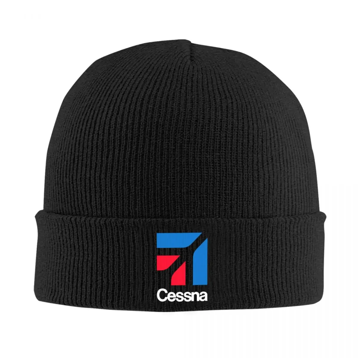 

Cessna Logo Knitted Hats Bonnets Skullies Beanies Warm Ski Cap Beanie Hat