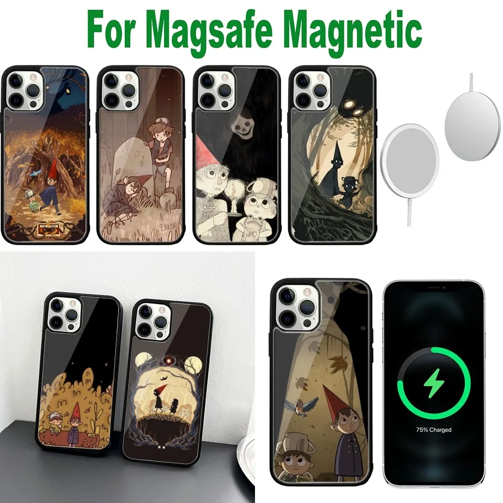 O-Over the G-Garden Wall Cartoon Phone Case For iPhone 16,15,14,13,12,11,Plus,Pro,Max,Mini Magsafe Magnetic Wireless Charging