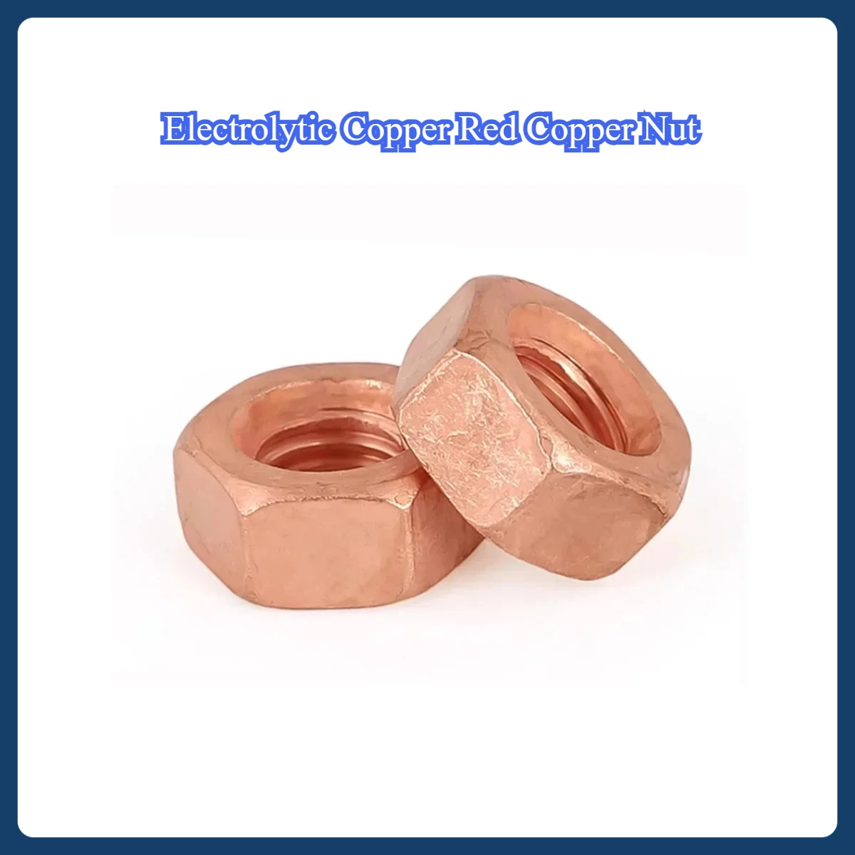 

Purple Copper Nut/Electrolytic Copper Red Copper Nut / Conductive Hexagonal Nut M3-M24