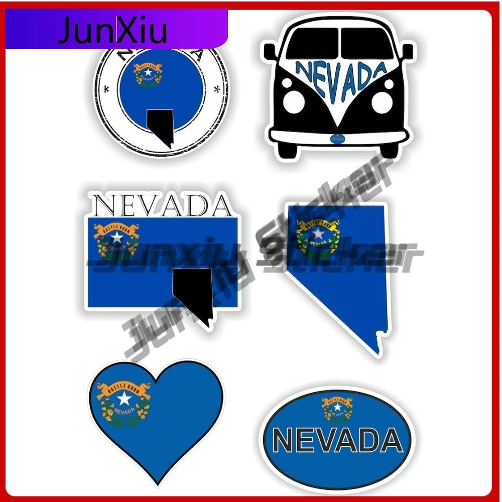 

Nevada America Flag National Emblem Vinyl Decals Funny Decorations For Pictures X 500 Motorcycle Bicycle Window Stickers Car Scr