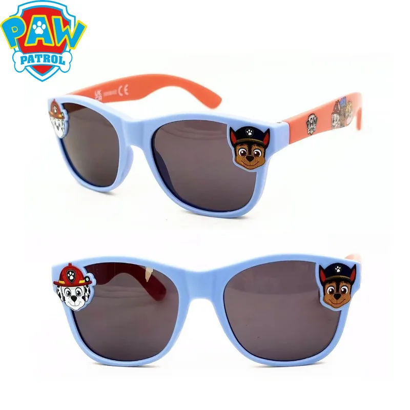 Original Cartoon Paw Patrol Children Sunglasses Chase Marshall Ultraviolet-proof Glasses Kids Outdoor Decorate Sunscreen Gifts