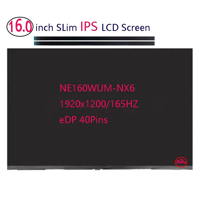 165HZ BOE NE160WUM-NX6 V18.0 FIT NE160WUM-NX2 16.0
