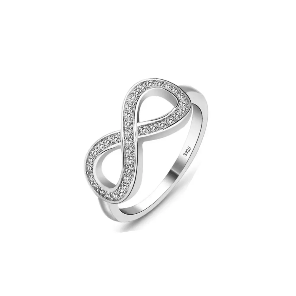 Women's Pink & Blue Bowknot Butterfly Ring
