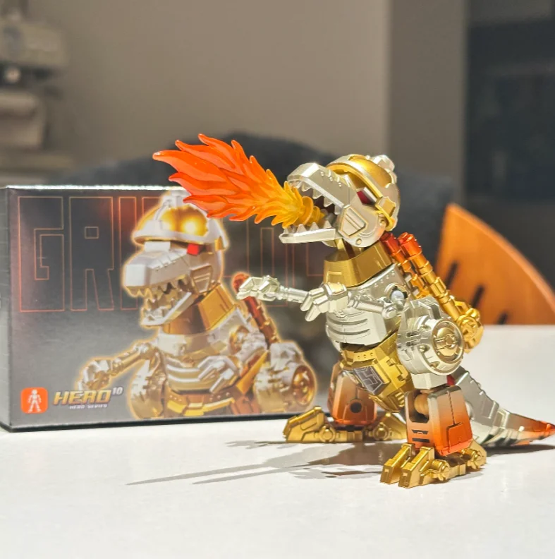 Blokees Transformers 2026 Yearbook Edition anniversaire limité jeu d'escouade de dinosaures Grimlock boue Optimus Prime boîte aveugle jouets