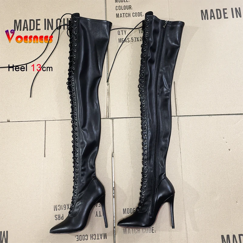 13CM Thin Heel Blac… - image