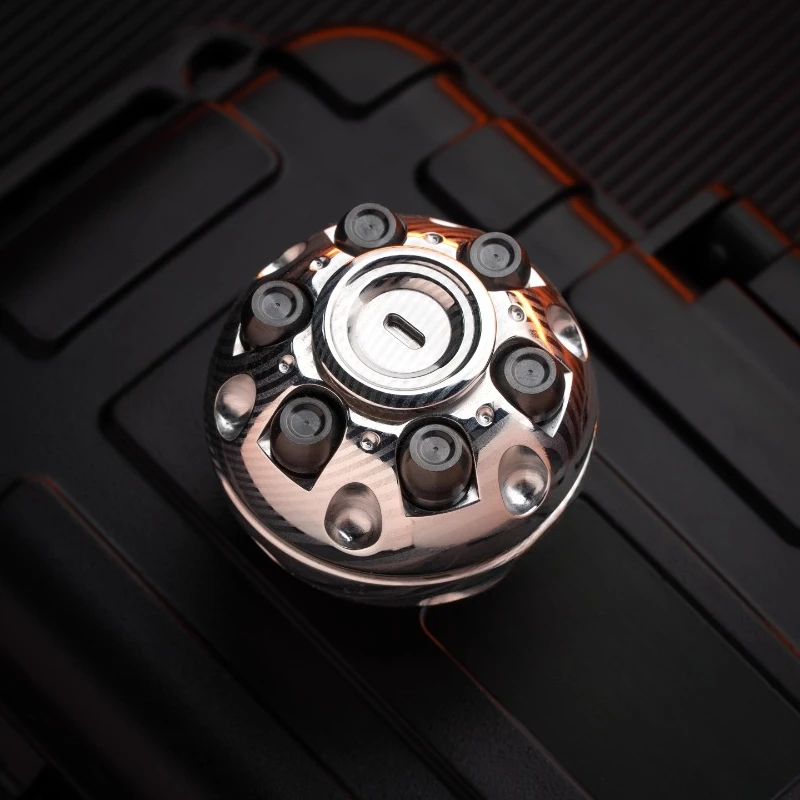 42. COSMO Toujie EDC Neues Material Death Star Mechanisches Metall Rotary Spinner Fidget Spinner Stressabbau Desktop-Spielzeug