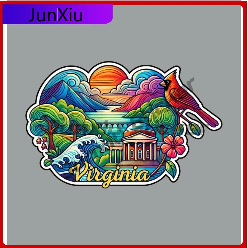 

Virginia Decorative Decals Accessories Sticker Truck Camper Decals And Graphics X 500 Motorcycle Fridge Or Laptop Stickers Pvc