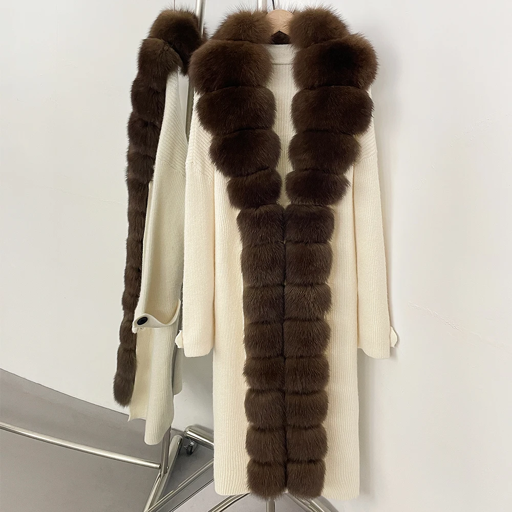 

Вязаный свитер для женщин: осенняя модная одежда, свитеры и джемперы, популярная корейская женская одежда, теплая женская куртка с натуральным мехом