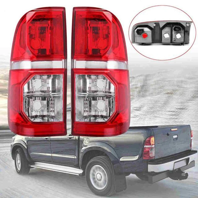 For Toyota Hilux 2005 - 2015 Car Rear Taillight Brake Lamp Tail Lamp Without Bulb