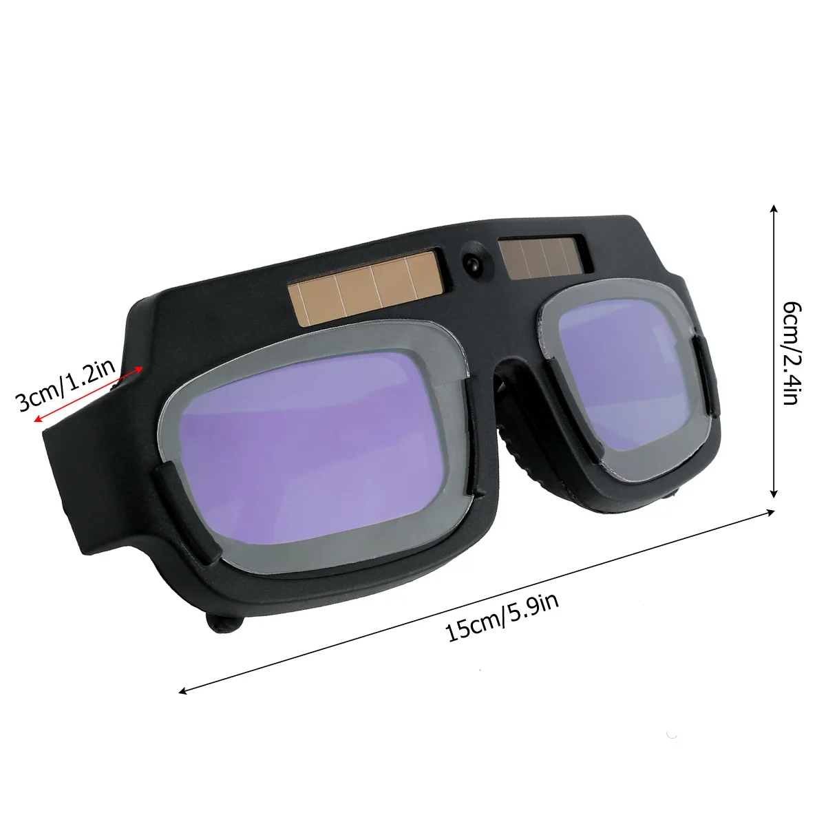 Automatic Darkening Dimming Welding Glasses Anti-glare Argon Arc Welding Glasses Welder Eye Protection Goggles Tool Welding Mask