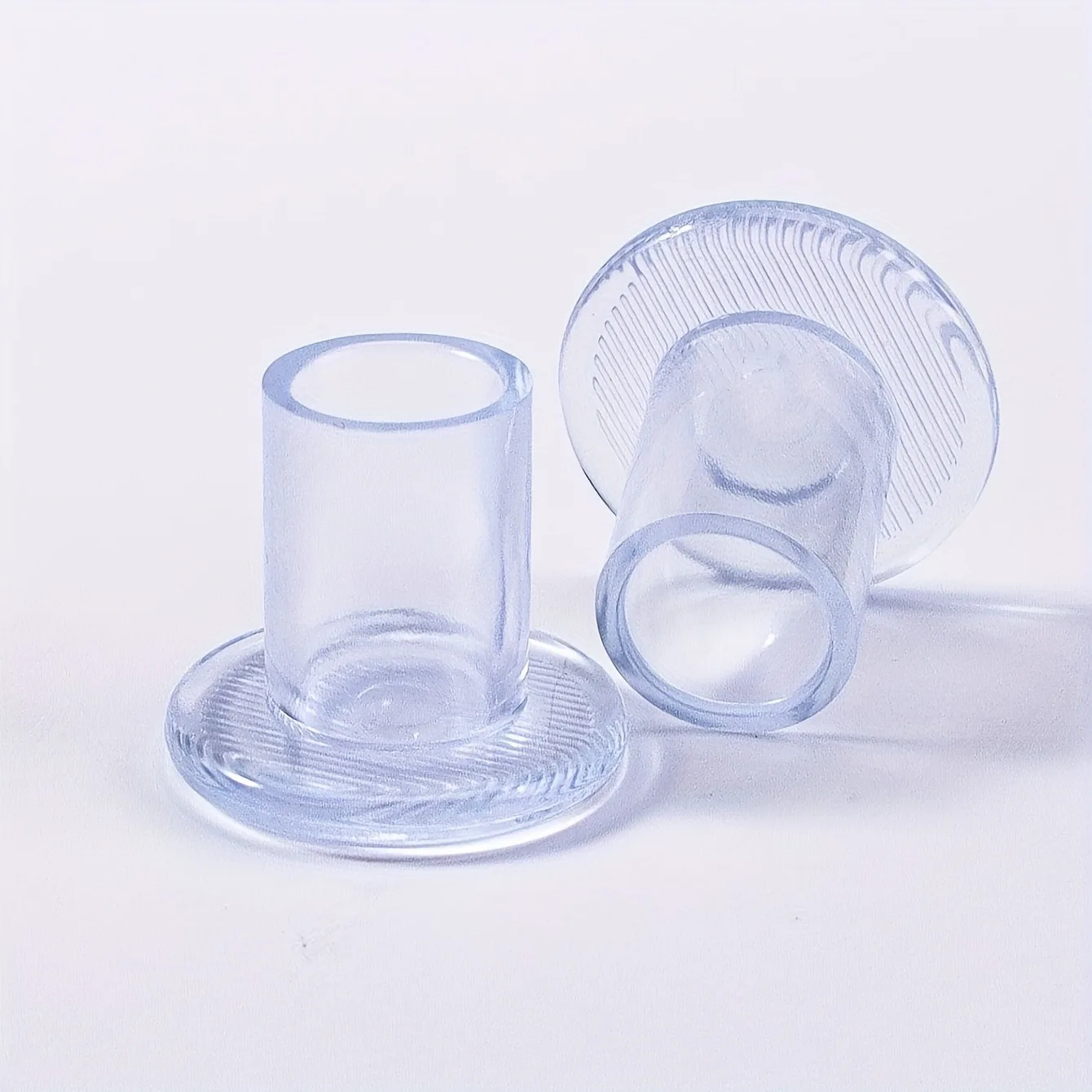 9 Pairs Clear Heel Protectors for High Heels Perfect for Outdoor Events Shoes Accessory Protective Heel Cover image 2