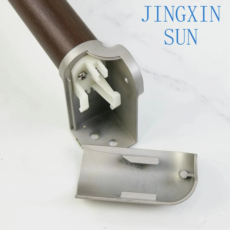 L-shaped Toilet Handrail for Elderly and Disabled For Barrier-Free Bathroom Solid Wood Anti-Slip Grab Bar for Toilets