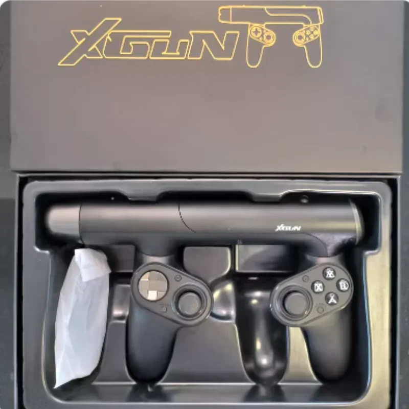 XGUN USB light gun / gyro gun hybrid in a SMG form factor with Gamepad Version Support PS4 And pc