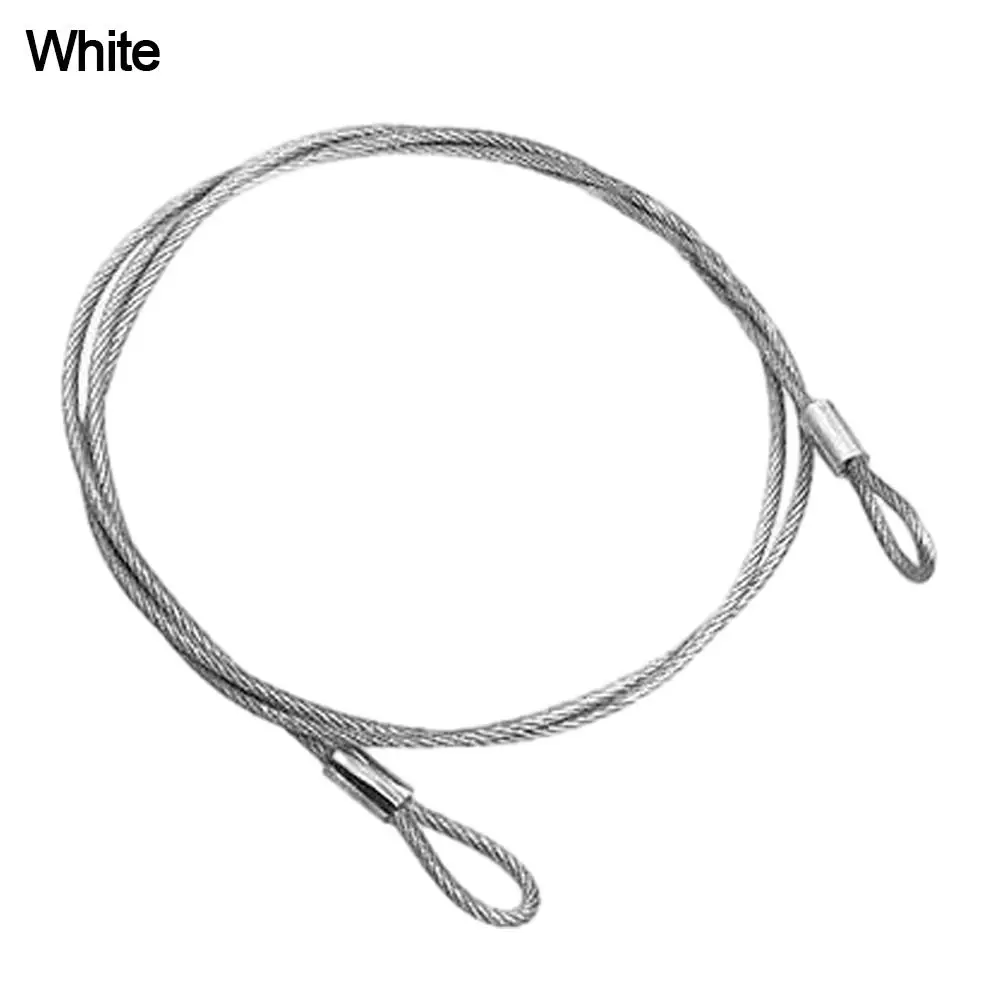 High Quality Security Strong Braided Rope Anti-theft 100cm/39'' Outdoor Bike Lock Cycling Accessories Outdoor Tool