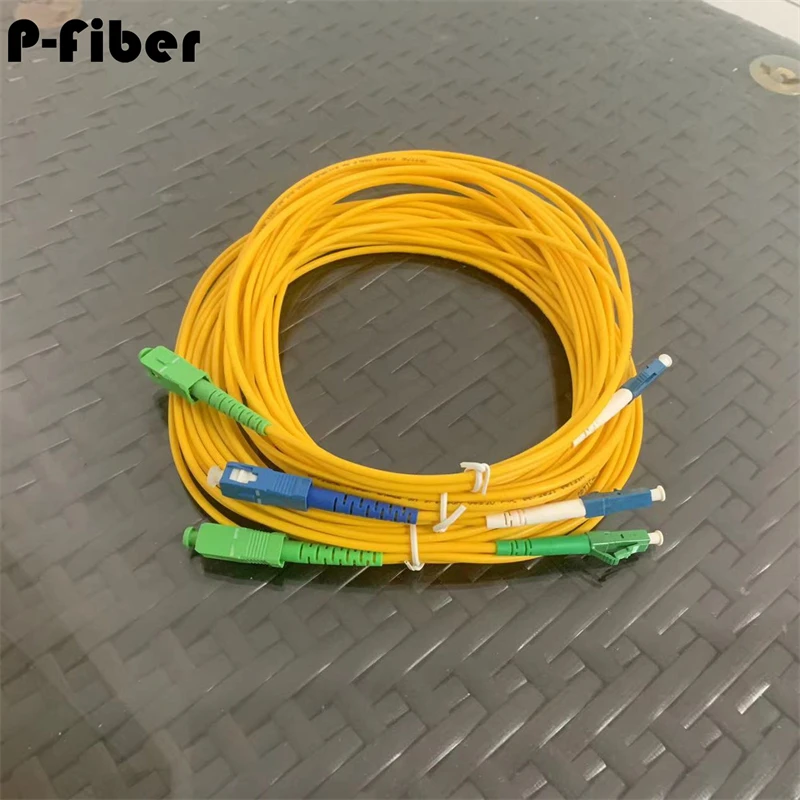 fiber jumper SC-LC singlemode LCAPC-SC LC-SCAPC SCAPC-LCAPC SM 1m 2m 3m 5m 7m 10m 30m 50m optical fiber patch cord free shipping