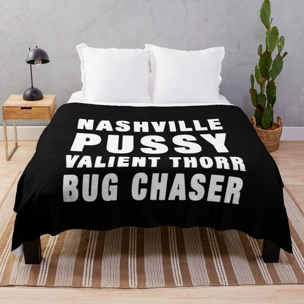 

Nashville Pussy Throw Blanket Cute Thins sofa bed Blankets