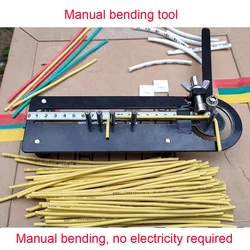 Manual Wire Bending Machine Cable Harness Benders BV Hard Wire Small Folding Machine Copper Wire Bender Tool 1pc