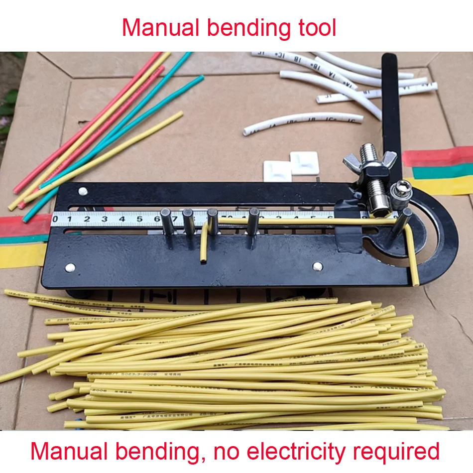 Manual Wire Bending Machine Cabo Harness Benders Bvr Hard Wire Pequena Máquina de Dobramento Copper Wire Bender Tool 1pc