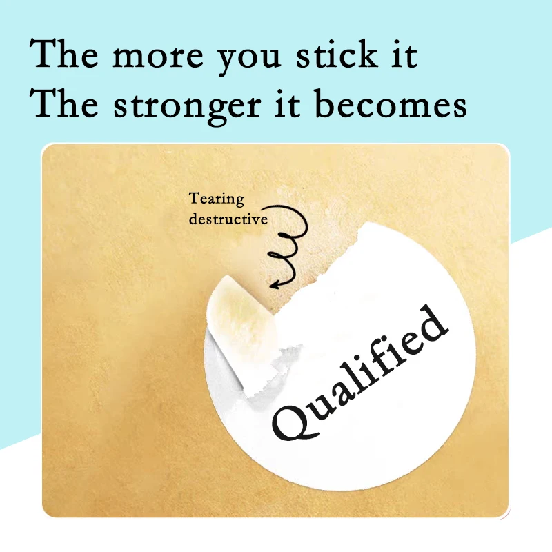 25/30/40/50/100mm White Circle Thermal Roll Sticker Round Label Self-Adhesive Sticking Writable Material Sort Label Packing Seal