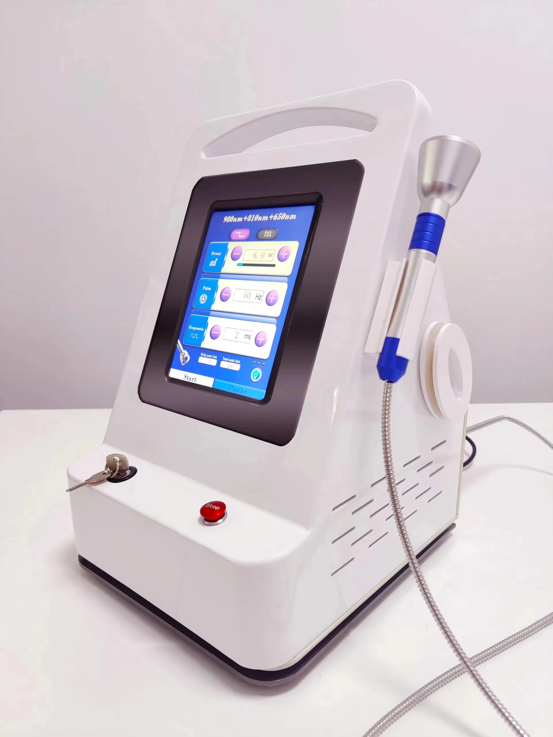 Physikalische 980 nm 810 nm 650 nm Muskelentspannung Laser Physiotherapie Kaltlaser Behandlung Schmerzen MJUG268