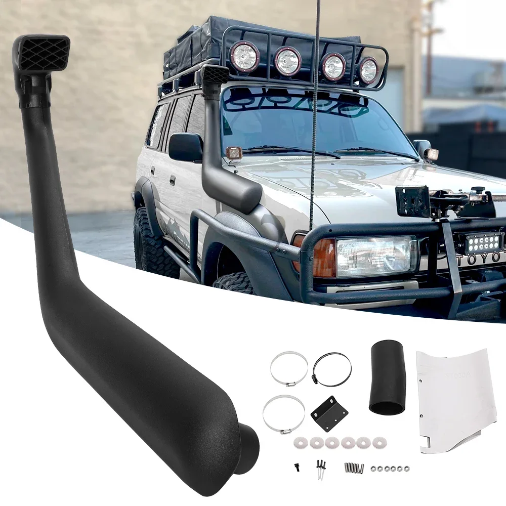 

High Flow Air Intake Snorkel Kits for Toyota Land Cruiser FJ80 LC80 1990-1998 Petrol Models Diesel Models 4X4 Car Accessories