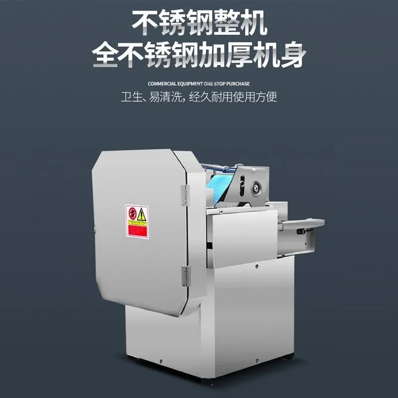 Commercial small vegetable cutter Hotel canteen dicing shredding slicer