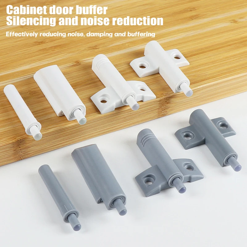 Practical Furniture Hardware Accessories, 10PCS Soft Close Cabinet Catches Damper Buffers for Door Stop