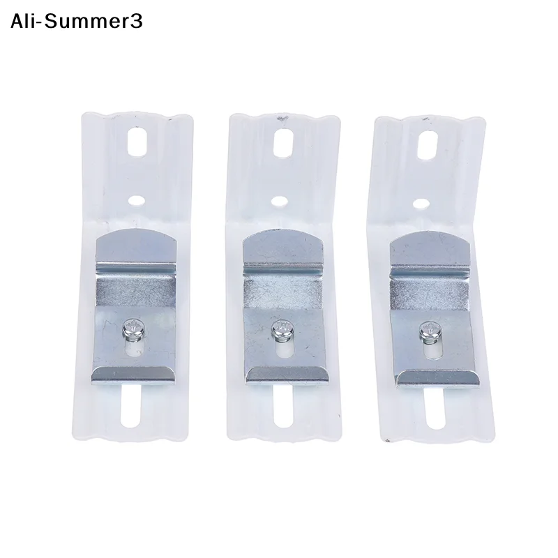 【Y11】【Au】1Pc /2Pcs 3Inch Vertical Blind Bracket Clips Metal Roller Shutter Pull Curtain Fixing Mounting Holder Accessories