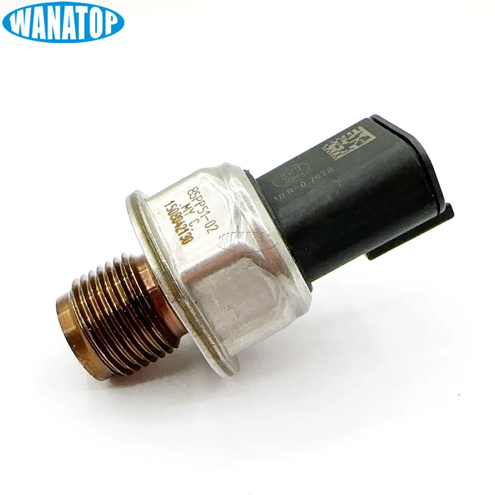 Oil Fuel Rail Pressure Sensor 85PP51-02 1528923653 7210-0496 for Nissan Ford SUZUKI