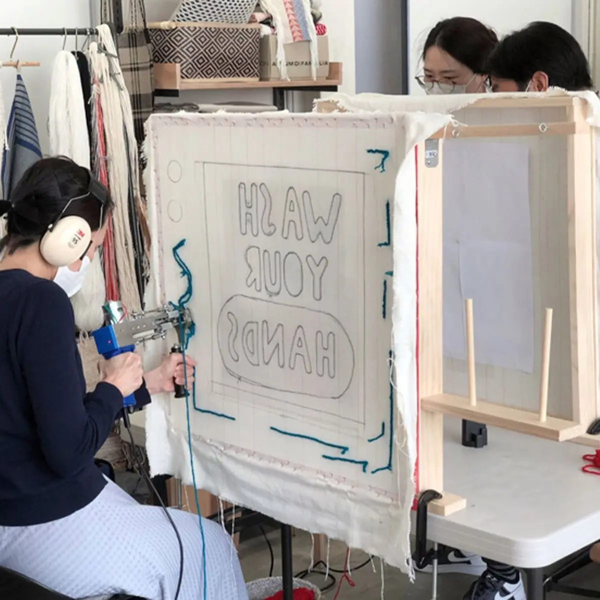 Gloednieuwe Houten Tufting Frame Handgemaakte Houten Frames Massief Hout Tuften Frame Met Hoge Kwaliteit