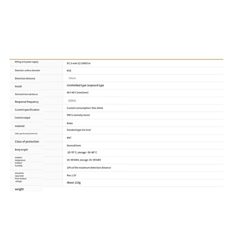 

Датчик приближения на большие расстояния, диаметр 12 мм, 12-24 В постоянного тока, диаметр 12 мм, датчик переключателя IP20, PRD18-A79U