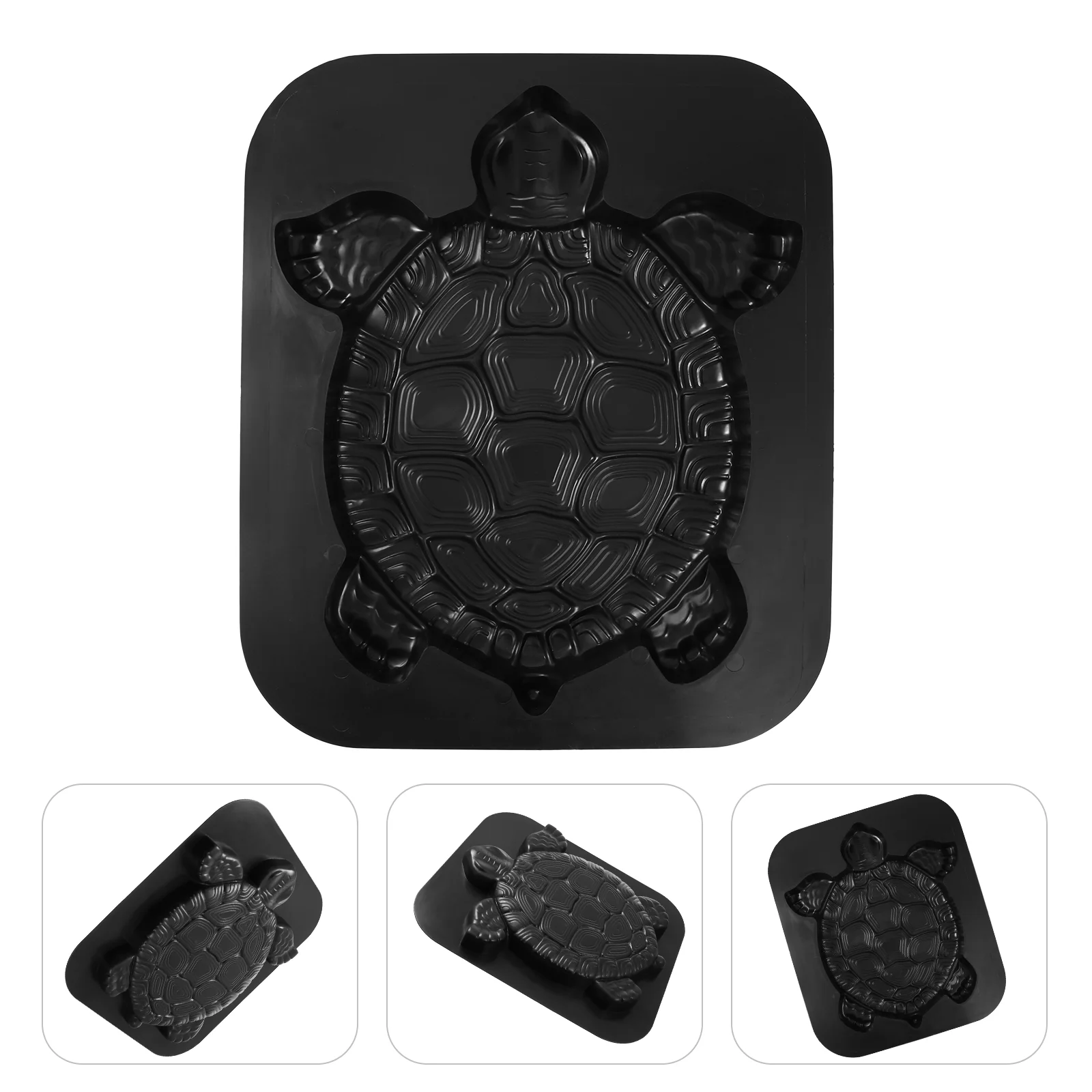 

Turtle Tingbu Stone Model Decor Flooring Stepping Mould Concrete Cement Mold Manual Path Maker Paving Plastic Lawn Decoration