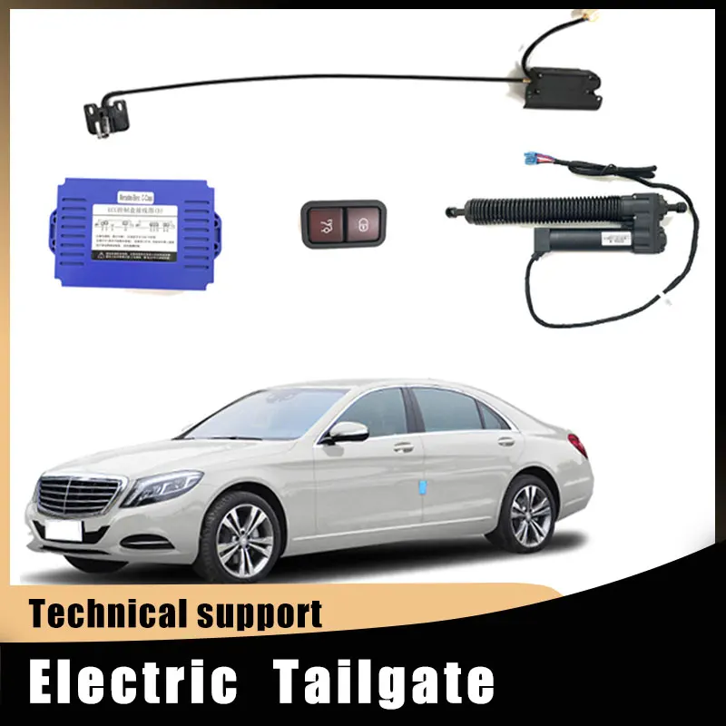 For Mercedes Benz S Class W221 W222 2008~2024 LiTangLee Car Electric Tail Gate Lift Tailgate Assist System