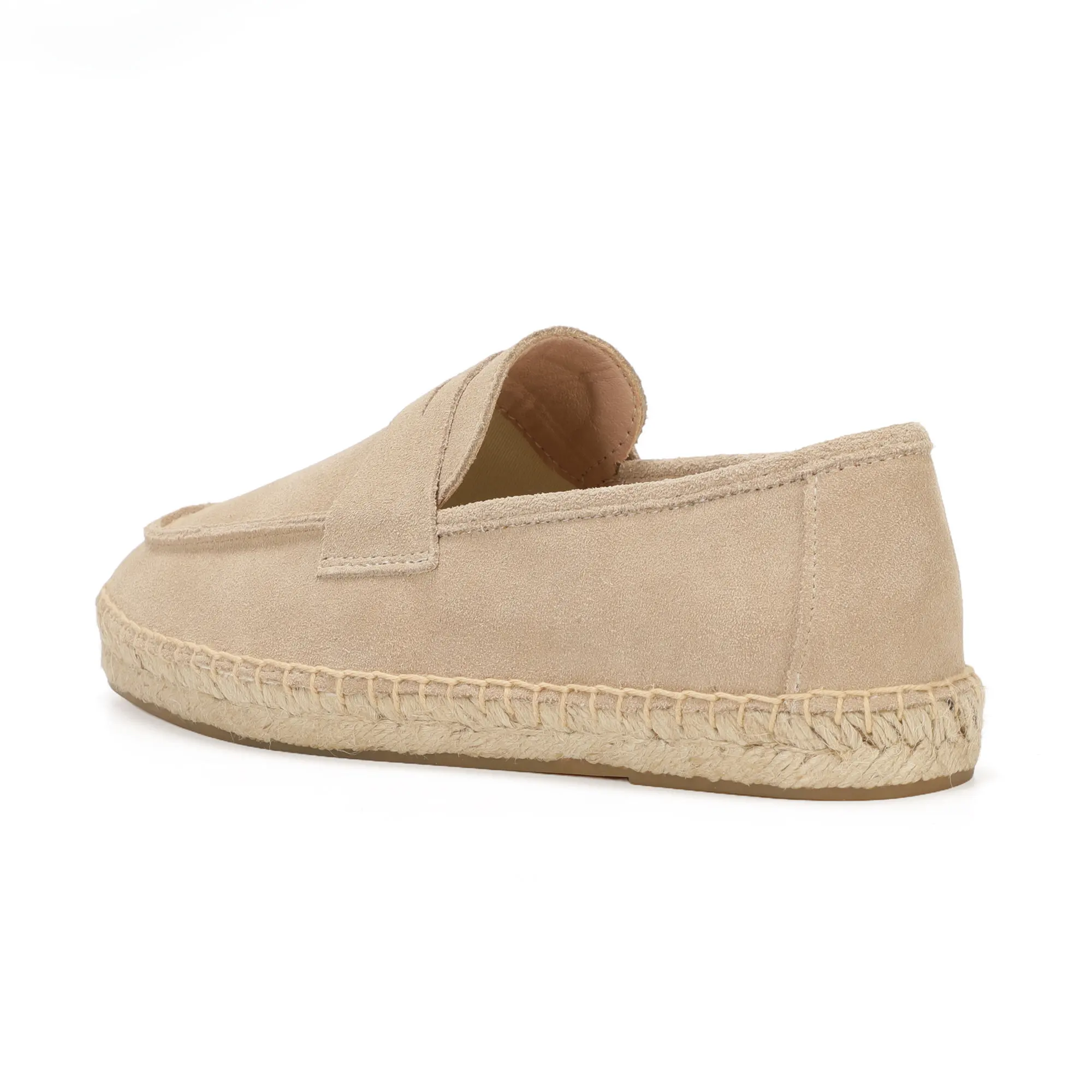 Womens Jute Espadrilles Slip On Loafers Image 20