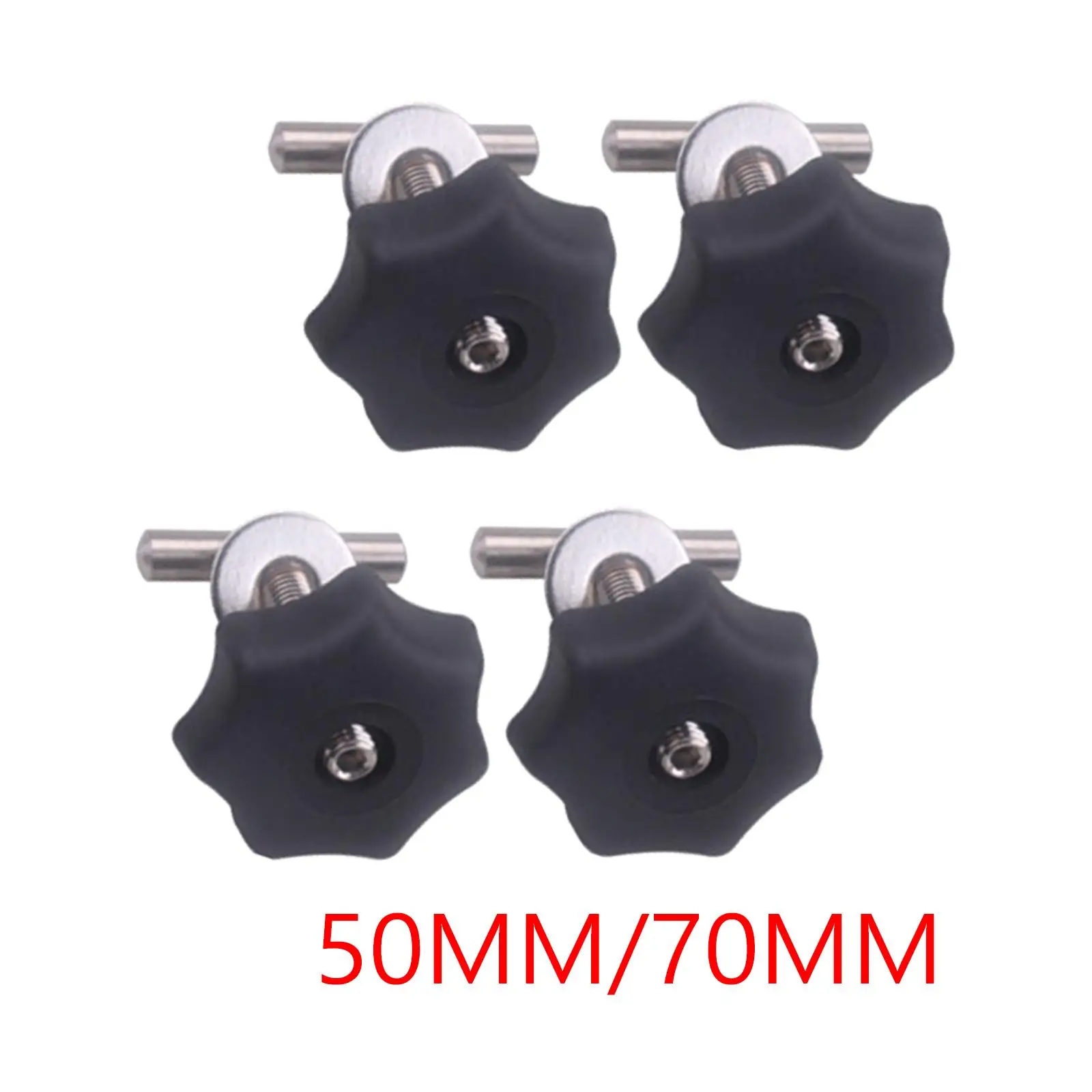 

4x Mounting Screws Durable Stable Car Supplies Auto Parts Stainless Steel 50mm/70mm for VW T5 T6 Multiflexboard Refitting
