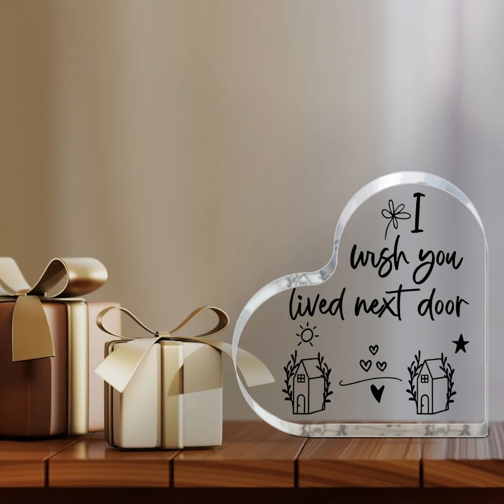 Long Distance Friendship Gifts, 2D Canvas Art for Best Friend Sister BFF Going Away Birthday Missing You Present