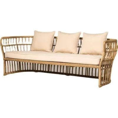 Outdoor rattan sofa hotel bed and breakfast terrace villa outdoor balcony garden rattan chair sofa