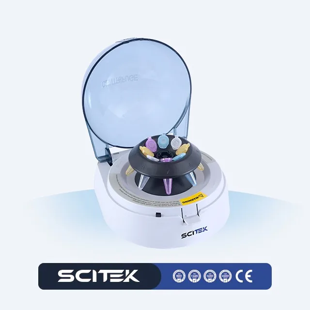 DNA/RNA Mini Centrifuge 6000rpm 8-place Rotor Laboratory Mini Centrifuge
