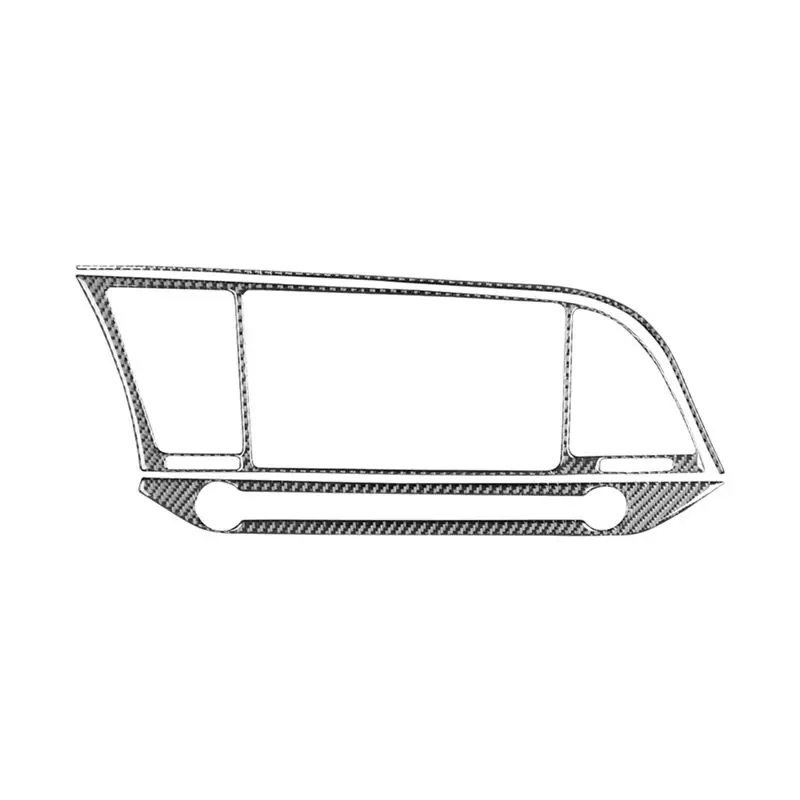 

Soft Carbon Fiber For Hyundai Elantra 2017 2018 2019 2020 Center Console Navigation Cover Trim Panel Frame Replacement