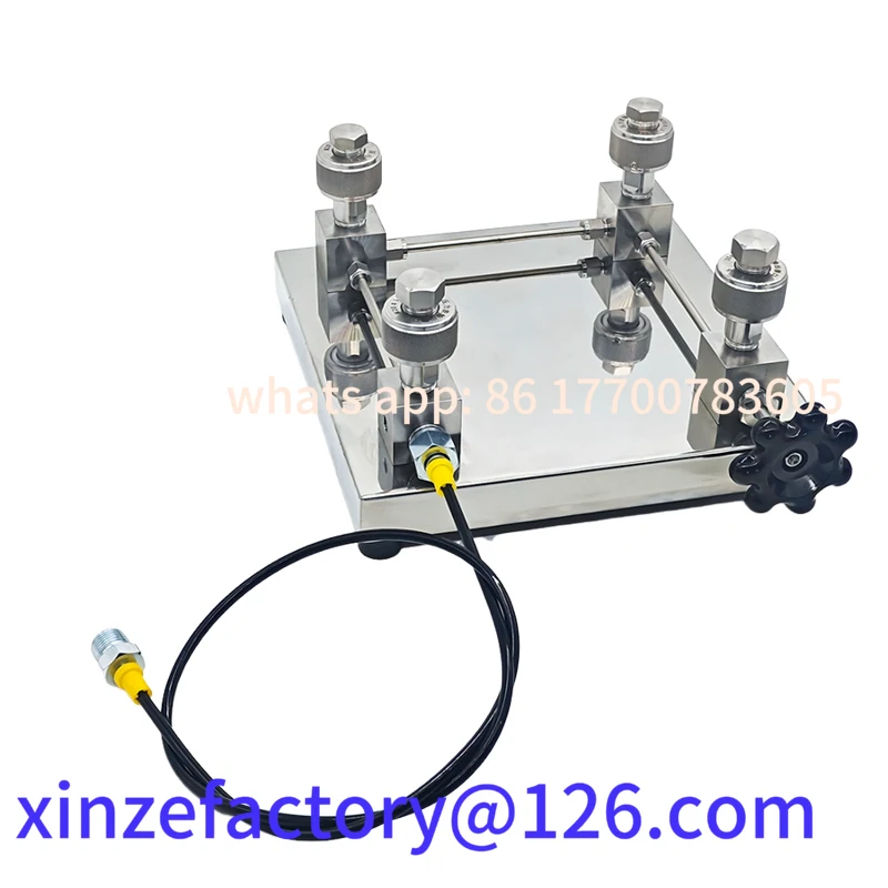 

Customizable Interface Pressure Calibration Platform Gas Stainless Steel Multi functional Connection Platform