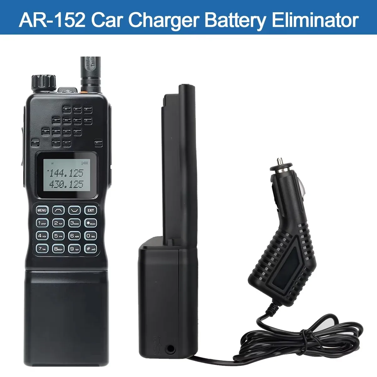 Cargador vehicular BaoFeng AR-152 – Para coche - imagen 2