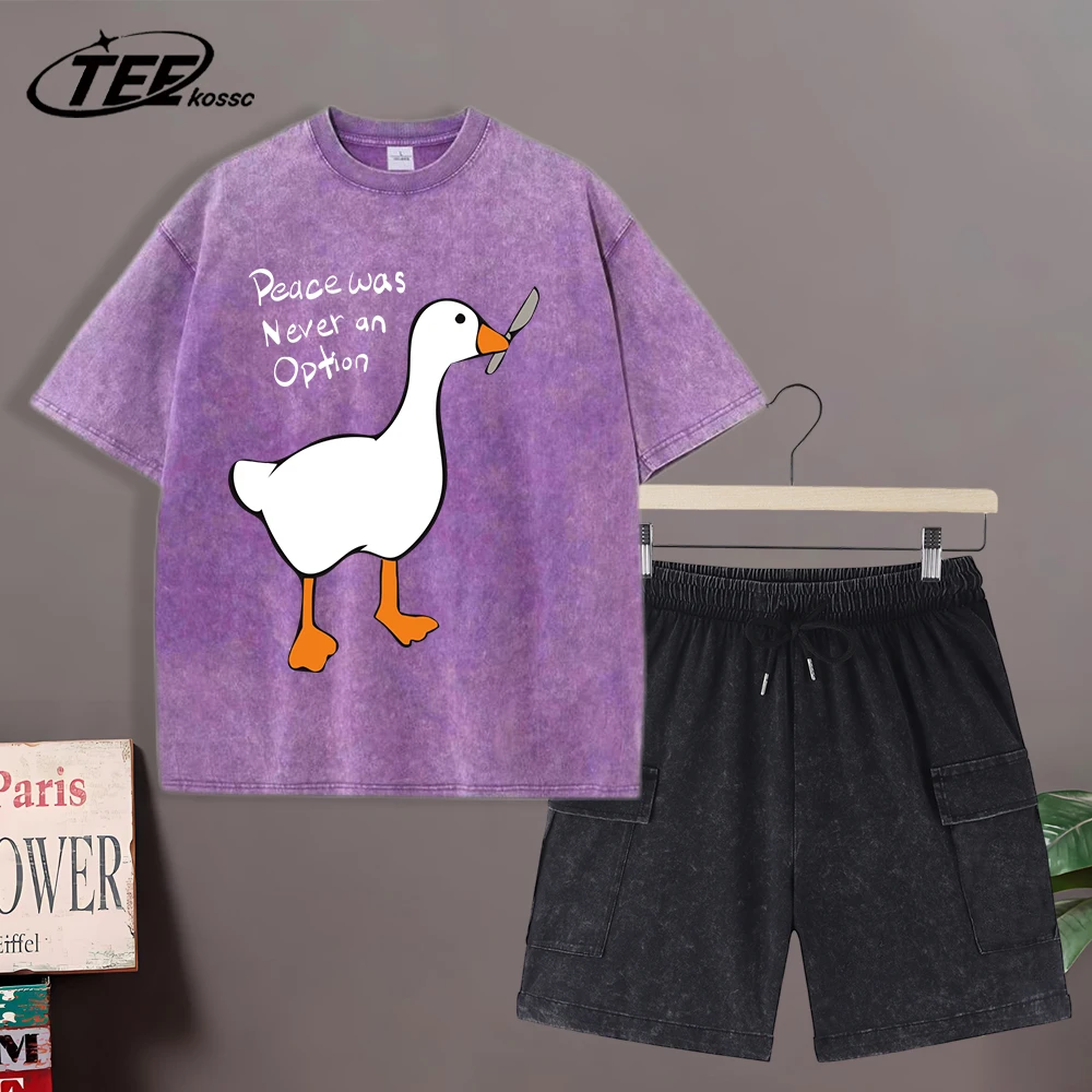 

Футболки унисекс из хлопка с принтом «Мир никогда не был возможностью», летний комплект с круглым вырезом, уличный ретро-стиль, короткий рукав