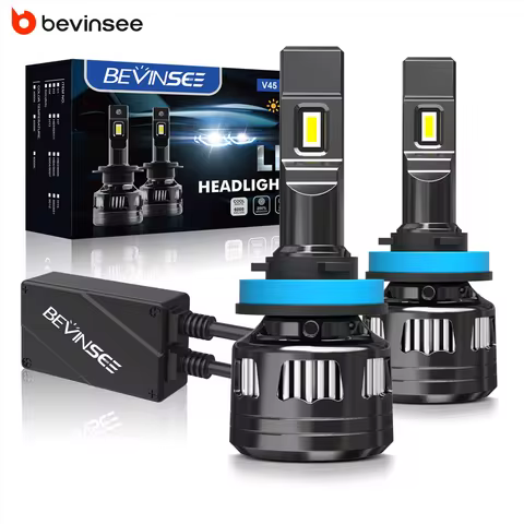 BEVINSEE 22000LM H11 LED Headlight Bulb 120W H4 H7 H1 LED CANbus 9005 HB3 9006 HB4 H8 H9 9012 HIR2 LED Auto Headlamp 6000K 12V