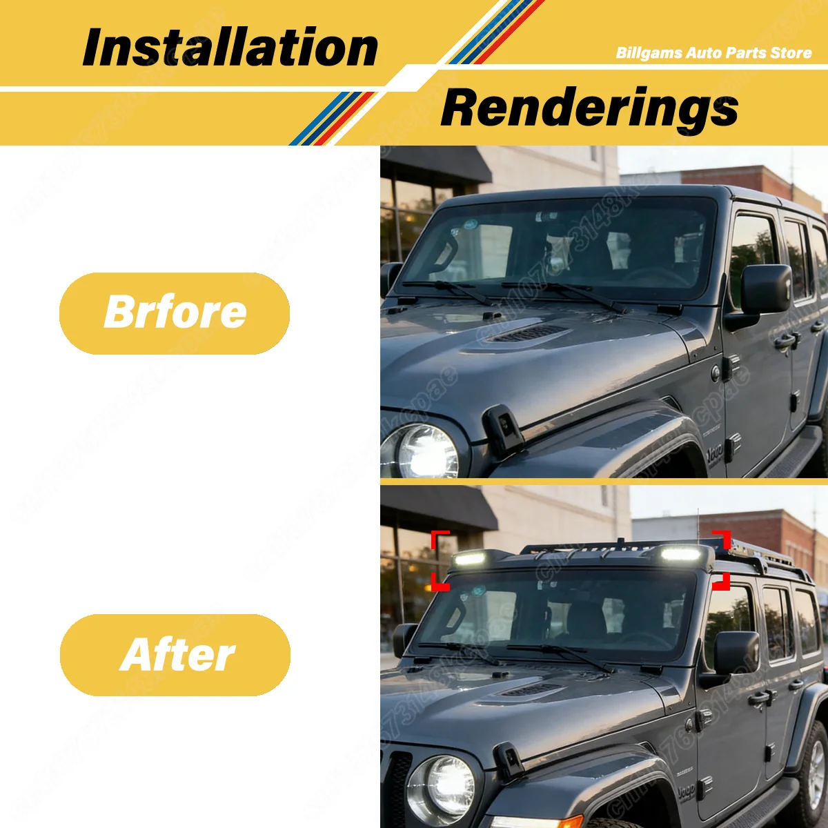 For JEEP Wrangler JK JL 2007 2008 2009 2010 2011 2012 2013 2014 2015 2016 2017 2018 2019 2020 2021 2022 Car Sandstone Barrier