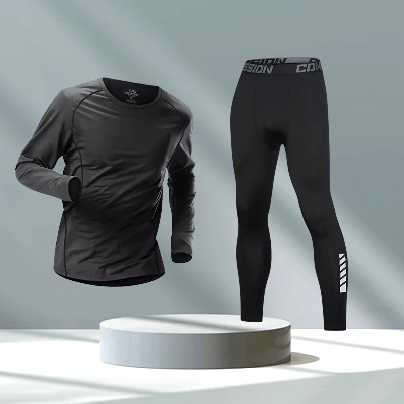 

Four Seasons Men's activewear set/set - Running, cycling, Fitness and Hiking activewear, Fitness wear for men, jogging, 2 pieces