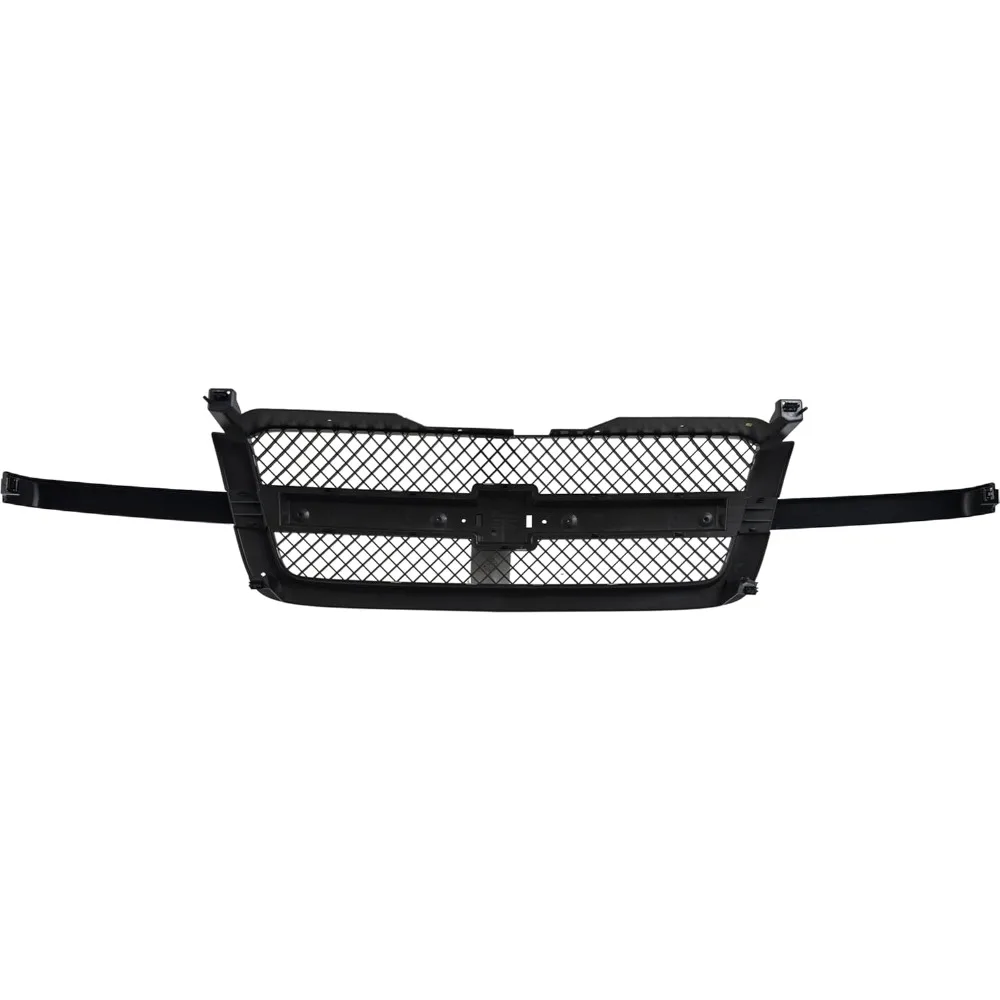 Front Grille Assembly For Chevrolet Silverado 1500 2003-2006, Silverado 1500 Classic 2007, SS Model, without Dale Ear