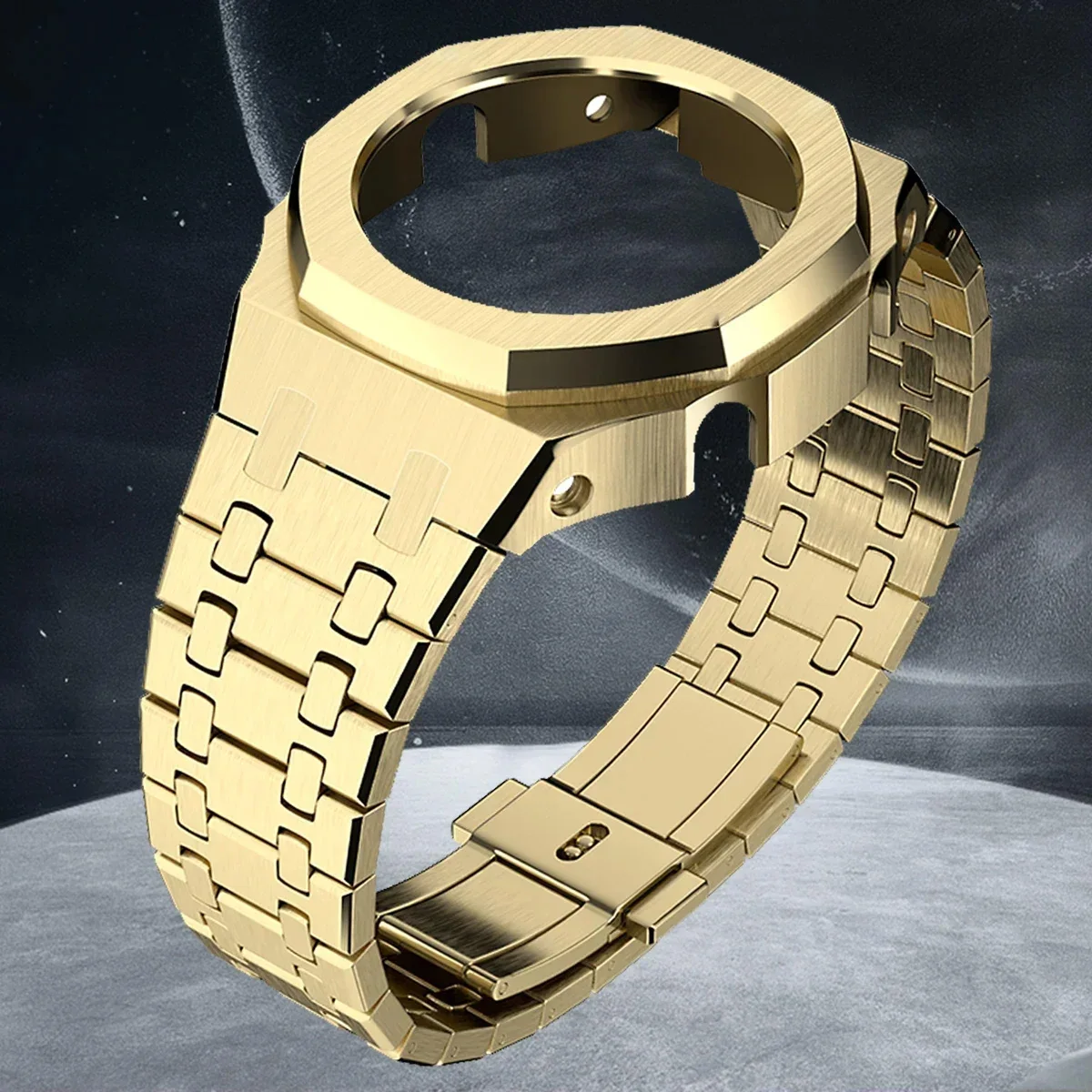 Gen4 Gen5 Modificatie Kit Voor Casioak GA-2100 GMA-S2100 Mod Metalen Roestvrijstalen Behuizing Schroef Bezel Band Voor GA-2110 GA-B2100